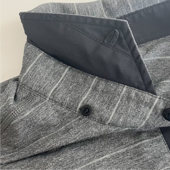 lululemon Evolution Polo Shirt Lookout Stripe Gray - Picture 6 of 14
